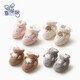
Xiderui (xiderui) baby shoes and socks in autumn and winter plus velvet thickened newborn foot warming cover 0-1 year old boy and girl baby socks [one pair] Pink M ((sole 11CM/suitable for foot length 9-10.5cm)