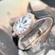 [Second-hand 99 new] Breguet women's watch Queen of Naples series 18k rose gold original diamond-set automatic mechanical watch Second-hand luxury watch 99 new single watch 8928BR/51/844