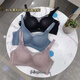 Célèbres sous-vêtements coréens sans bretelles pour les femmes avec une tasse B moyen Bémoire sexy nette en acier collectif de réglage du sein supérieur 838 noir 80b 36b
