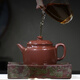 Hidden Pot World Government Subsidy Yixing Purple Clay Pot Purely Handmade Teapot Purple Clay Tea Set Home Tibetan Old Purple Clay Sword Liude Bell