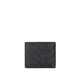 
CoaCH (COACH) Men's Practical Light Luxury Short Wallet Casual and Versatile Folding Wallet Card Pack 618 Gift for Boys Black and Gray CW380CQBK