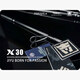 
Jiyu [Official Direct Sale] X30 Luya Rod Carbon Gun Handle Straight Handle Far Drop Rod Quick Adjust Lightweight High Strength 682m C Gun Handle 2.03m (Light Obstacle for Deep Water in Wild Fishing