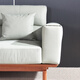 Muebles guangming sofá sofá de madera maciza moderno sofá sofá sala de estar Sofá de madera 3894 asientos de tres personas