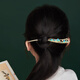 Museum Cultural Creation Thousands of Miles of Mountains Hairpin New Chinese Style Daily Wear Ancient Style Hairpin Hairpin Birthday Gift Thanksgiving Qingshan Style (Jade)