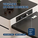 Pashaman Dining Table Rock Slab Island Dining Table Integrated Open Kitchen Small Apartment Telescopic Dining Table and Chair Combination Advanced 1745y Caterpillar Dining Chair 4 (1047p) 12 mm M Rock Panel Rock