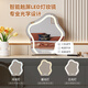 
Pashaman dressing table chest of cabinets in one cream style bedroom new small apartment telescopic corner with makeup mirror makeup table 6241Y makeup chair (6218Y)