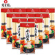 Shanghai Guanshengyuan handmade ramen noodles [thin noodles 250g*5 bags] ramen combination pack Hai brand ramen thin noodles ramen