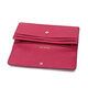 MK Wallet Mike Coles MICHAEL KORS MONEY PIECES Series Cranberry Red Long Wallet Wallet 32F3GTVE7L CRANBERRY