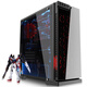 Patriot (aigo) Shadow Computer Case Desktop (with 3 luminous fans/support ATX motherboard/cellular glass panel/backline/side translucent chassis/multi-hard disk)