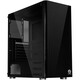TT (Thermaltake) QiHanger V3 Black Chassis Water Cooled Computer Wirt (Temperierte Glas Seitenübertragung/Vorderspiegel Panel/Stütze ATX/unterstütztes wassergekühltes/unabhängiges Power Tank)