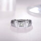 Zokai white 18k gold diamond men's ring simple men's diamond ring men's wedding ring wedding diamond ring about 14 minutes H/SI please contact customer service for the ring number before placing an order