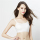 Modal women's bandeau bra-free bra cup one-piece no rims short maternity vest suspender sports yoga base underwear girl bra white XL