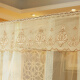 Arctic velvet mosquito net home textile three-door bracket palace floor-standing mosquito net beige 1.5 meters bed 25mm thick column
