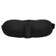 Chidong 3D eye mask for sleeping, light and breathable, universal eye mask for men and women during lunch break, travel and sleeping, black