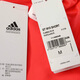 Adidas Adidas jogging shorts for women casual shorts track and field marathon shorts S13789 red M