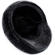 An Zhenyi middle-aged and elderly men's winter thickened velvet warm ear protection old man's hat dad and grandfather duck cap, thickened velvet, ear protection included, black, one size fits all