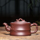 Hidden Pot World Yixing Zisha Pot Purely Handmade Bamboo Segment Teapot Household Teapot Large Capacity Kung Fu Tea Set is rising steadily