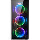 TT (Thermaltake) QiHanger V3 Black Chassis Water Cooled Computer Wirt (Temperierte Glas Seitenübertragung/Vorderspiegel Panel/Stütze ATX/unterstütztes wassergekühltes/unabhängiges Power Tank)