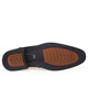 
Shamessi's new business formal leather shoes for men with fleece covers fashionable trendy low-top men's shoes 686 black four-season model 43