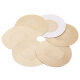 Yates round satin breast patch anti-bump swimming areola patch invisible breathable disposable ultra-thin breast patch female round-5 pairs