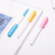 Deli ef Dark Tipp Youshang Fountain Signing Signing Stift Student Kalligraphie Übung Set Löschbare reine blaue Tintenkapsel (muss mit einem Löschstift kombiniert werden) Hellblau A902 EF -Tipp (ca. 0,38 mm)