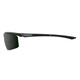 Prosun sunglasses Men's driver driving mirror polarized sports mirror sunglasses PS9012 C19 frame gloss black/lens green film