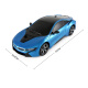 Star Rastar Fernbedienungsauto 1:18 BMW i8 Fernbedienung Sportwagen Jungen Kinderspielzeugauto Modell 59200 Blau 1. Juni Kindertag Geschenk