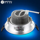 Minyu LED spotlight 3W embedded downlight home decoration living room opening 5/5.5/6.5/7CM7.5 8cm ceiling light sand silver opening 65-75 3W+ positive white light