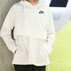 Nike (NIKE) Jacket Women's Spring New Casual Outdoor Sports Comfortable Breathable Hooded Quick-Drying Windproof Jacket DM6180-100 White L