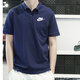 耐克（NIKE）短袖男装夏季新款运动服轻薄透气休闲短袖运动T恤翻领POLO衫 FN3895-100/全棉亲肤/白色 M