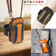 Apple running mobile phone arm bag, multi-functional sports mobile phone bag, crossbody bag, universal mobile phone waist bag for men and women, outdoor handbag, fitness armband, arm sleeve, arm bag, handbag, hanging bag, orange sapphire blue standard style (arm circumference 18-28cm/suitable for thin-slim body)
