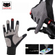 CATEYE Cycling Gloves Full Finger Spring and Autumn Men's and Women's Cycling Gloves Long Finger Touch Screen Shock Absorbing Cycling Equipment L