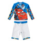 ZOKE children's swimsuit boys one-piece boxer pants medium-sized children's sun protection baby long sleeve split boys swimsuit LL55O3520 size 8
