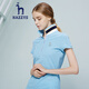 HazZZYS Women's T-shirt Green Vibrant Fashion Polo Shirt ASTSE07BE05 Light Blue LL165/88A 40