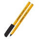 Schneider ballpoint pen Large capacity 0.5mm bullet atomic stroke smooth out ink for students' daily office 505F-black 5-pack