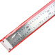 SHINWA Japanese affinity determination Penguin brand stainless steel ruler thickened steel ruler plate ruler high precision steel ruler 2m matte 13064 original imported