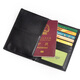 Yvongo Yunge Sheepskin woven passport bag multi-function storage passport clip protection case ID bag card bag men and women genuine leather cowhide new product