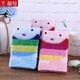 Gold number pure cotton Miffy cartoon couple ladies children face wash towel sweat wipe face wash towel kindergarten square towel handkerchief towel soft water absorbent thick and durable 36*36CM red