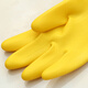 Packing of 10 pairs of Nanyang latex gloves, thickened acid and alkali resistant rubber gloves, Tianjiao anti-corrosion household gloves, dishwashing gloves, industrial beef tendon gloves, Packing of 10 pairs of Nanyang latex XL (extra large size)