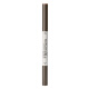 MINISO double-headed automatic eyebrow pencil is not easy to smudge makeup N02# dark brown, natural, three-dimensional, soft and long-lasting, not easy to remove makeup
