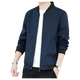 
Woodpecker (TUCANO) Jacket Men's Jacket Men's Spring and Autumn Business Casual Executive Men's Baseball Collar Top Black XL