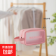 JD Logistics ins transparent waterproof toiletry bag dry and wet separation portable large capacity travel cosmetic bag large pink medium toiletry bag