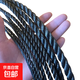 Strong, high-strength, wear-resistant nylon rope, binding rope, braided rope, plastic rope, black pull-net fishing net rope, outdoor, dark green, 8mm thick, 50 meters