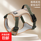 Dog Leash Harness for Medium and Large Dogs Golden Retriever Labrador Vest Type Explosion-proof Dog Leash Harness Khaki
