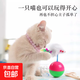 Cat toy set tumbler mouse self-pleasure cat stick cage mouse kitten supplies bell feather toys tumbler mouse 2 pcs