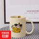 Cute cheese plane puppy ceramic cup mug coffee cup birthday gift (single cup without box) puppy cup shipped randomly 1 piece 350ml