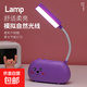 USB plug-in table lamp LED cartoon desktop ornament children's gift night light cute little table lamp kindergarten gift cute pet tiger + plug-in model random color