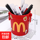 Cute creative pen holder retro high-looking personalized ornaments student desktop office stationery jewelry storage box white