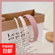 Hair hoop for women 2025 new internet celebrity face wash hairpin high-end headwear headband for women, versatile gift for going out, 3 pieces in pink color