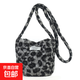 Koreanischer Ins-Stil, Herbst und Winter, neue Sherpa-Beuteltasche mit Leopardenmuster, Schulter-Umhängetasche, Münze, Handytasche, grauer Leopardenmuster, kleiner Eimer / kleine Größe